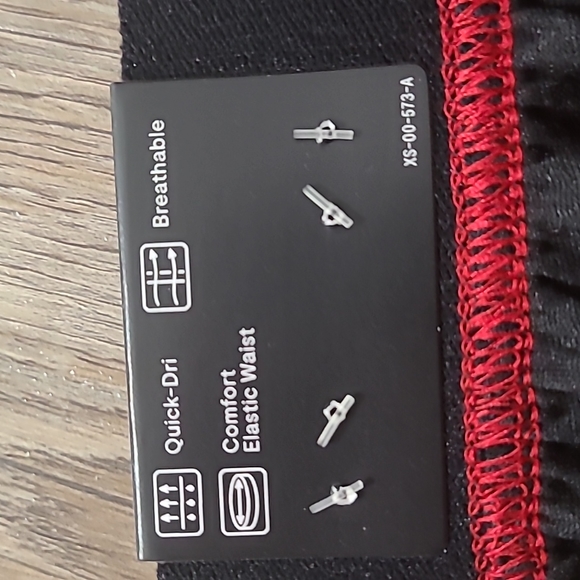 XERSION MENS BIG & TALL RED AND BLACK BASKETBALL SHORTS SIZE 3XLT - Picture 6 of 9